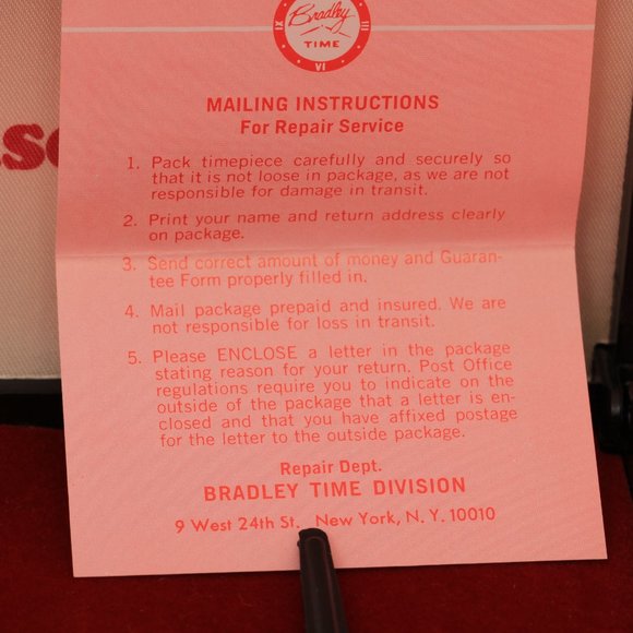 A SUPER RARE VINTAGE Bradley Mickey Mouse Watch - Picture 8 of 12